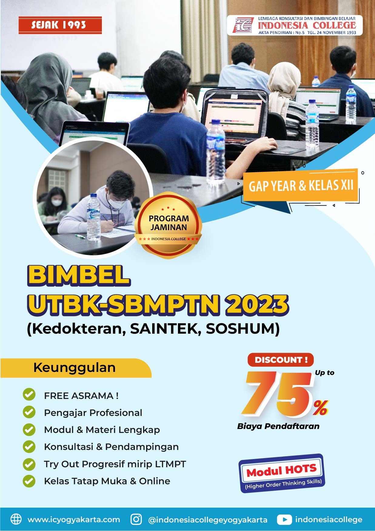 Bimbel UTBK-SBMPTN - Mandiri PTN 2023